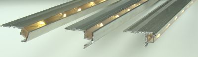 Treppenprofile mit Lichtschlauch